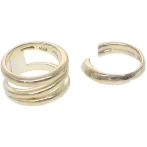 Pre-owned Metal rings , female, Sizes: ONE SIZE - Tiffany & Co. Pre-owned - Modalova