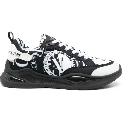 Levion Sneakers - Schwarz und Weiß - Größe 42 - Versace Jeans Couture - Modalova