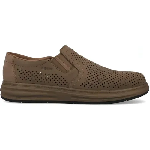Braune Business-Schuhe für Männer - Rieker - Modalova