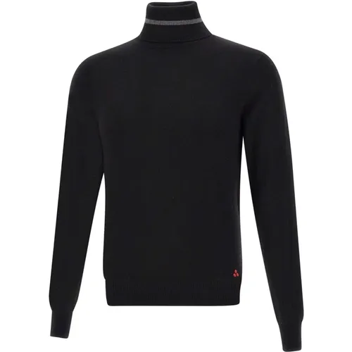 Wool Sweater with High Collar , male, Sizes: M, S, 2XL, 3XL - Peuterey - Modalova