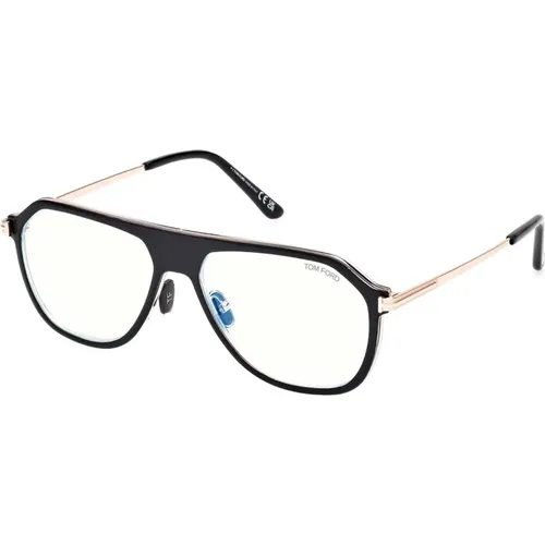 Klassische Optische Brille , unisex, Größe: 56 MM - Tom Ford - Modalova