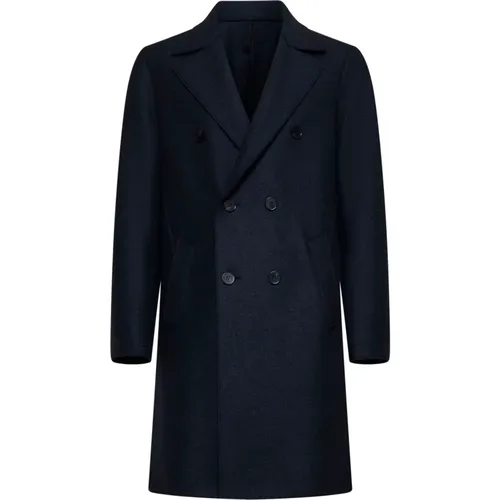 Wool Coats , male, Sizes: XL, 2XL, L, M - Harris Wharf London - Modalova