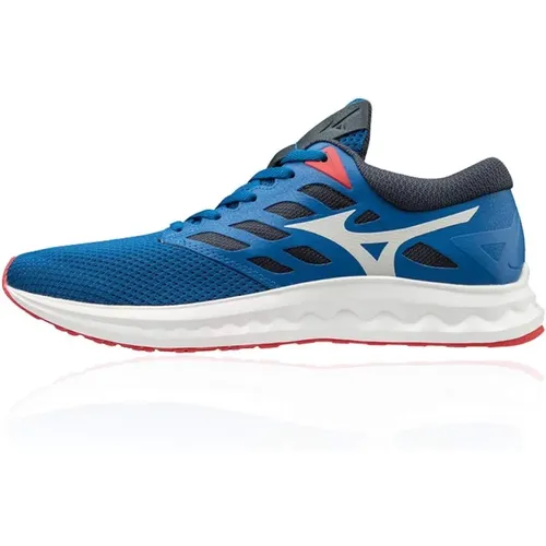 Blaue Wave Laufschuhe , Herren, Größe: 41 EU - Mizuno - Modalova