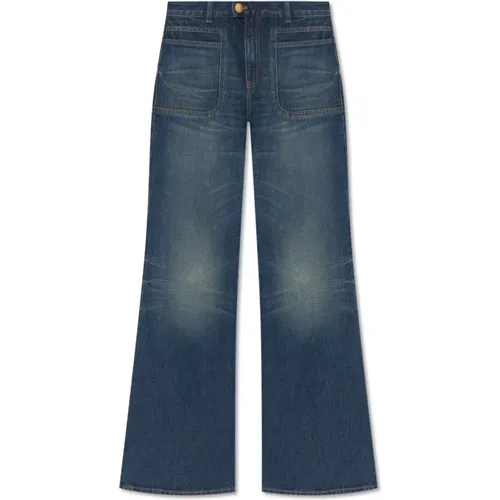 Distressed jeans , female, Sizes: XS, S, M, L - Balmain - Modalova