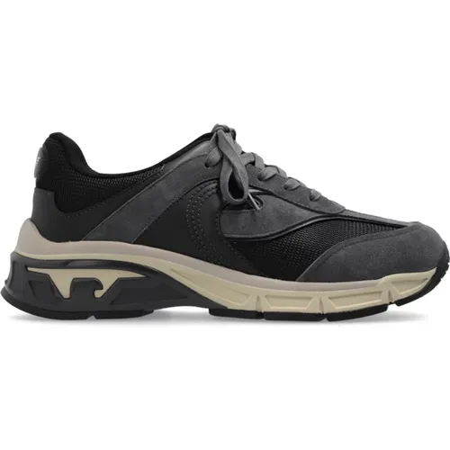 Sports shoes with logo , male, Sizes: 8 UK, 12 UK, 10 UK, 7 UK, 9 UK - Emporio Armani - Modalova