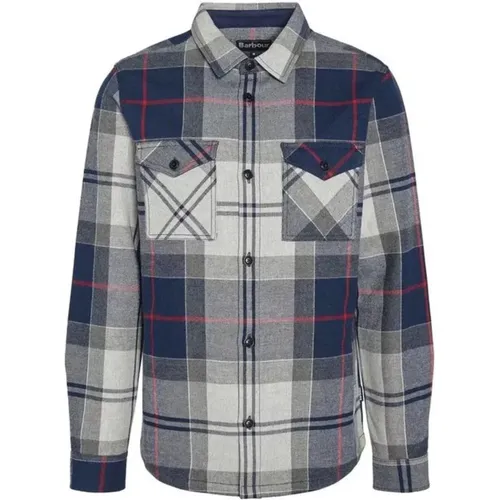 Herren Double-Face Hemd Tartan Stil , Herren, Größe: S - Barbour - Modalova