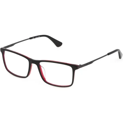 Stylish Eyeglasses Vpld08 , unisex, Sizes: 52 MM - Police - Modalova