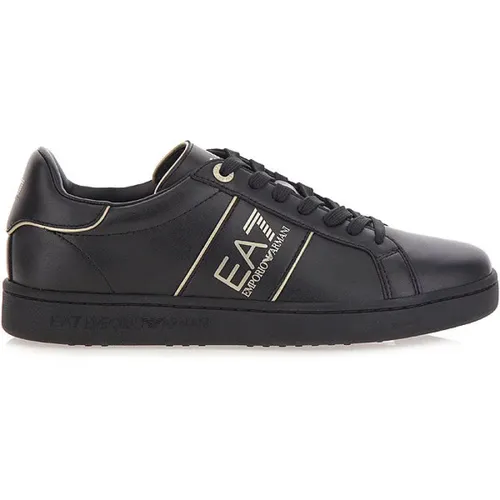 Sneakers Round Toe Lace-up , male, Sizes: 10 2/3 UK, 9 1/3 UK, 11 1/3 UK, 6 2/3 UK - Emporio Armani EA7 - Modalova