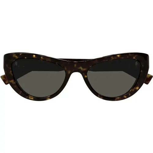 Modern Cat-Eye Sunglasses , female, Sizes: 53 MM - Saint Laurent - Modalova