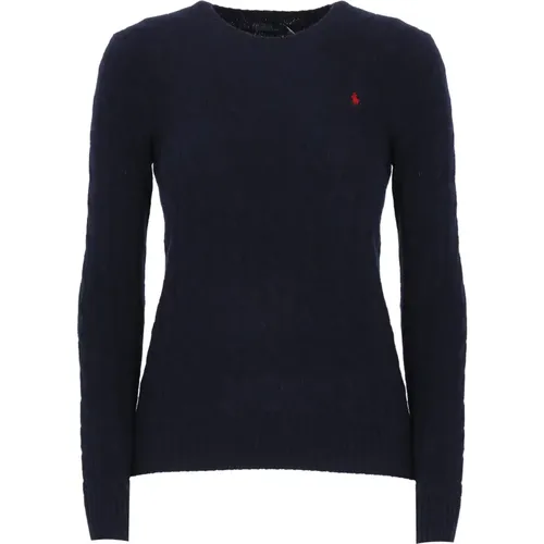 Blaue Woll-Kaschmir-Pullover für Frauen , Damen, Größe: L - Ralph Lauren - Modalova