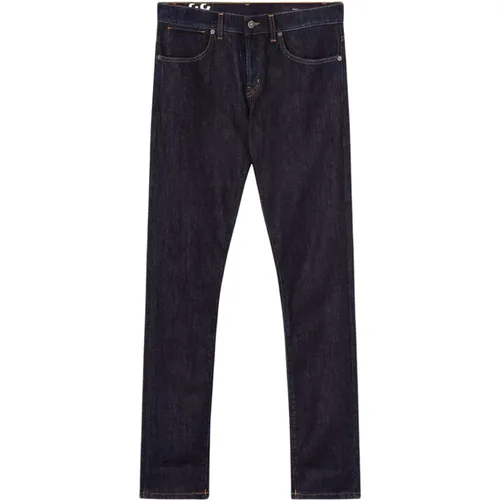 Schmale Stretch-Jeans aus Denim , Herren, Größe: W38 - Dondup - Modalova