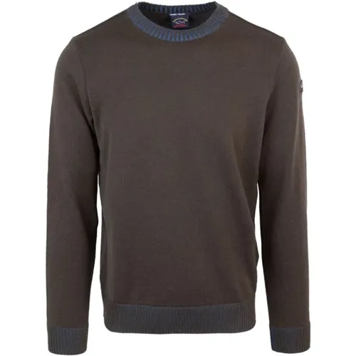 Essential Men Crewneck Sweater , male, Sizes: 3XL - PAUL & SHARK - Modalova