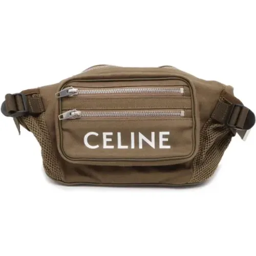 Pre-owned Canvas celine-bags , female, Sizes: ONE SIZE - Celine Vintage - Modalova