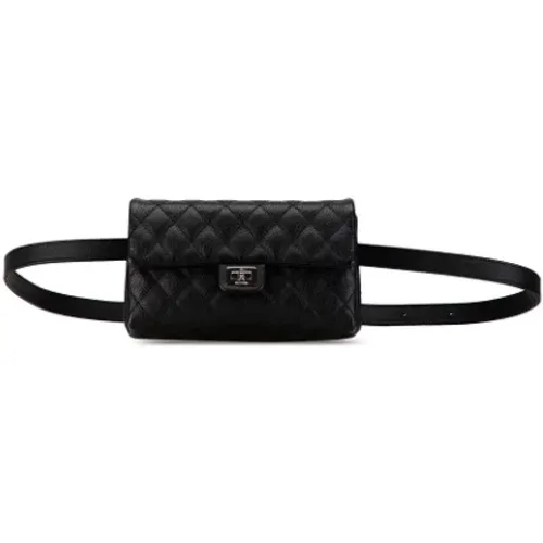 Pre-owned Leather crossbody-bags , female, Sizes: ONE SIZE - Chanel Vintage - Modalova