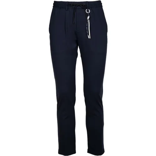 Navy Chi Pants with Pockets , male, Sizes: S, 3XL, L, XL, 4XL, 2XL, M - People of Shibuya - Modalova