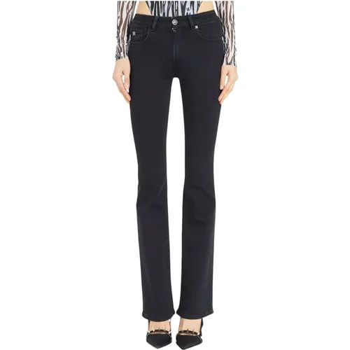 Straight Leg Jeans mit Niedriger Taille , Damen, Größe: W28 - John Richmond - Modalova