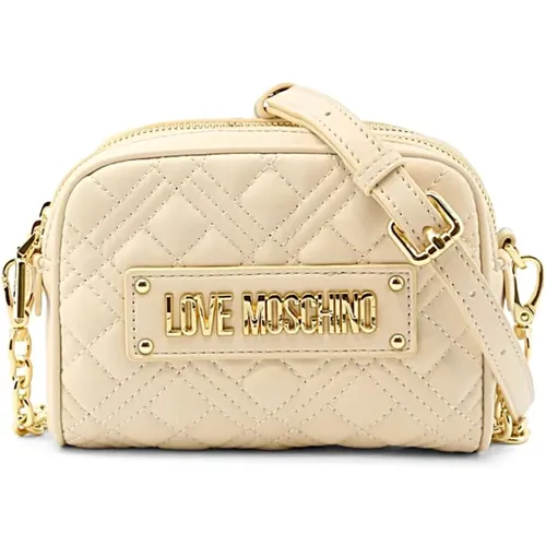 Stylish Leather Bag , female, Sizes: ONE SIZE - Love Moschino - Modalova