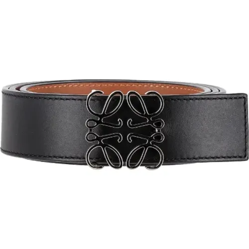 Pre-owned Leather belts , male, Sizes: ONE SIZE - Loewe Pre-owned - Modalova