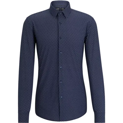 Slim Fit Polyamide Elastane Shirt , male, Sizes: XL, 2XL, L, 3XL - Hugo Boss - Modalova