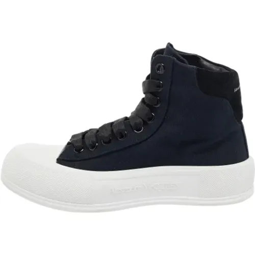 Pre-owned Denim sneakers - Alexander McQueen Pre-owned - Modalova