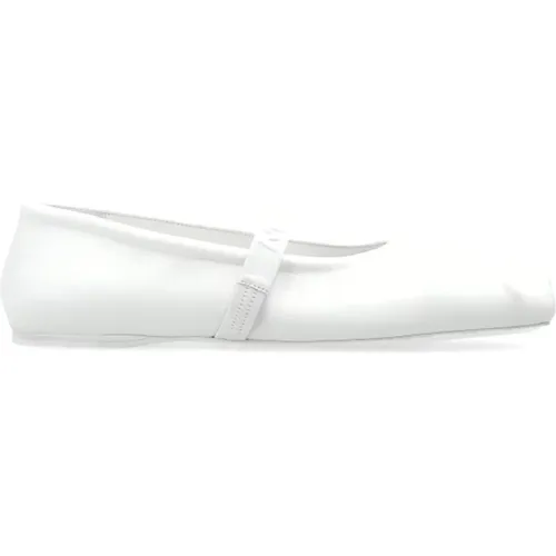 Leather ballet flats , female, Sizes: 8 UK, 3 UK, 5 UK, 7 UK, 5 1/2 UK, 6 1/2 UK, 6 UK, 4 UK, 4 1/2 UK - Marni - Modalova