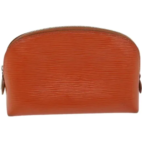 Pre-owned Leder clutches , Damen, Größe: ONE Size - Louis Vuitton Vintage - Modalova