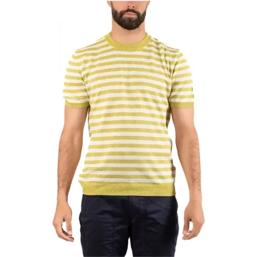 Men's Casual T-Shirt , male, Sizes: L, S, M, XL - Daniele Fiesoli - Modalova