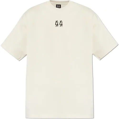 T-Shirt mit Logo , Herren, Größe: 2XL - 44 Label Group - Modalova