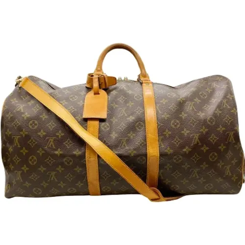 Pre-owned Canvas travel-bags , female, Sizes: ONE SIZE - Louis Vuitton Vintage - Modalova