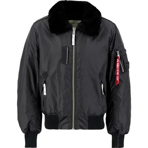 Injector III Aviator Jacket , male, Sizes: M, XL, 2XL, L - alpha industries - Modalova