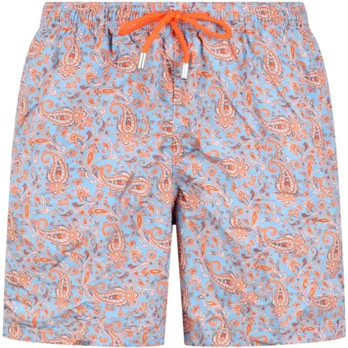 Blumenmuster Badehose - MC2 Saint Barth - Modalova