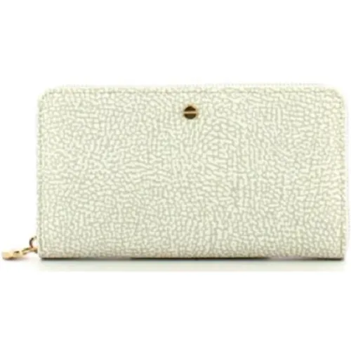 Zip Wallet , female, Sizes: ONE SIZE - Borbonese - Modalova