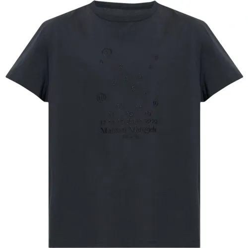 T-Shirt , Herren, Größe: M - Maison Margiela - Modalova