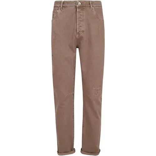 Straight Jeans for Men , male, Sizes: 3XL - BRUNELLO CUCINELLI - Modalova