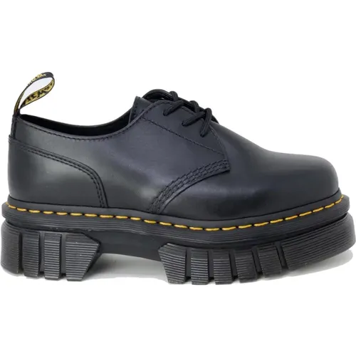 Leather Lace-Up Shoes Women , female, Sizes: 7 UK, 6 UK - Dr. Martens - Modalova