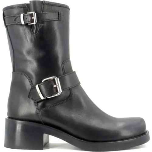 Leather ankle boots , female, Sizes: 6 UK, 4 UK - Lemaré - Modalova