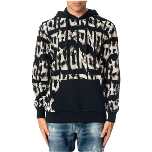 Herren Corrosion Sweatshirt , Herren, Größe: XL - John Richmond - Modalova