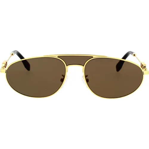 Glamorous Geometric Sunglasses , unisex, Sizes: 57 MM - Fendi - Modalova