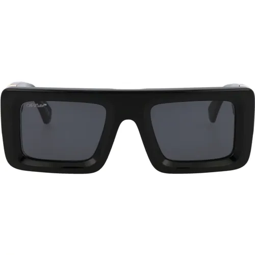 Stylish Leonardo Sunglasses , unisex, Sizes: 51 MM - Off White - Modalova