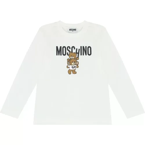 Langarm Toy Print T-shirt Moschino - Moschino - Modalova