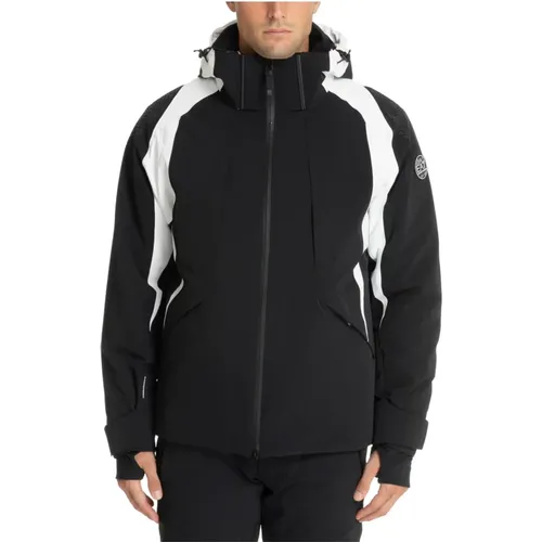 Multicolour Ski Jacket with Zip Closure , male, Sizes: M - Emporio Armani EA7 - Modalova