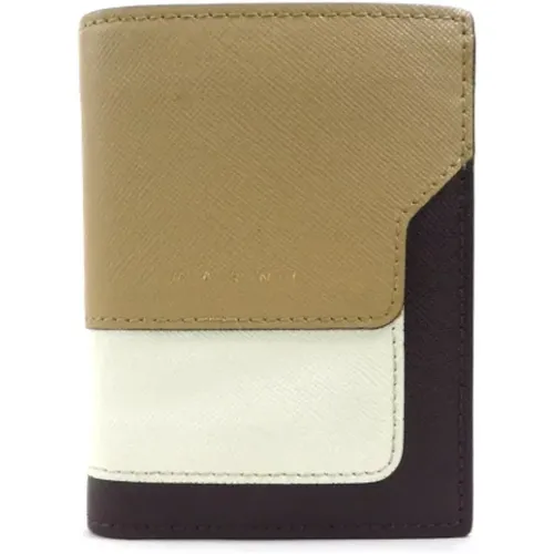 Pre-owned Leather wallets , female, Sizes: ONE SIZE - Marni Pre-owned - Modalova