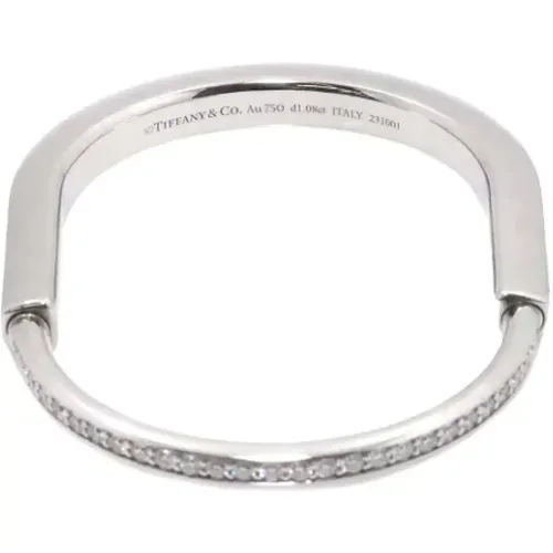 Pre-owned White Gold bracelets , female, Sizes: ONE SIZE - Tiffany & Co. Pre-owned - Modalova