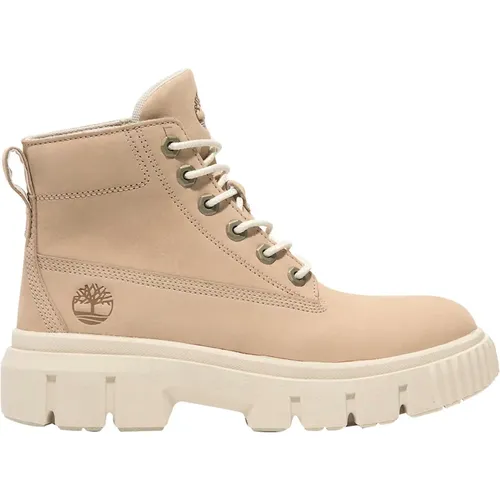 Field Mid Women's Lace-Up Boot , female, Sizes: 6 UK, 5 UK, 4 UK, 3 UK, 4 1/2 UK, 5 1/2 UK, 8 UK, 6 1/2 UK, 7 UK - Timberland - Modalova