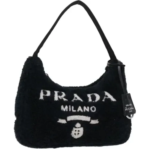 Pre-owned Cotton handbags , female, Sizes: ONE SIZE - Prada Vintage - Modalova