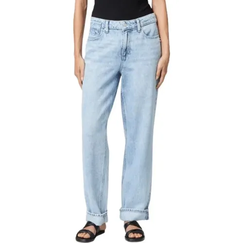 Lässige Blaue Jeans , Damen, Größe: W30 - Paige - Modalova