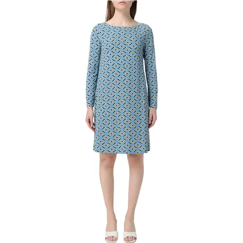 Swirl Print Dress , female, Sizes: M, XL - Maliparmi - Modalova