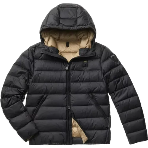 Acton Coats , male, Sizes: 3XL, S, 2XL, M, L, XL - Blauer - Modalova