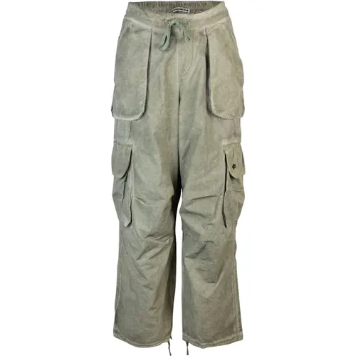 Cargo Trousers with Elastic Waistband , male, Sizes: S - A Paper Kid - Modalova