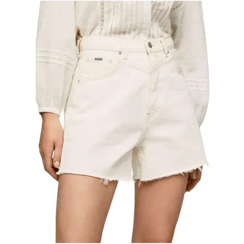 Short Shorts , Damen, Größe: W28 - Pepe Jeans - Modalova